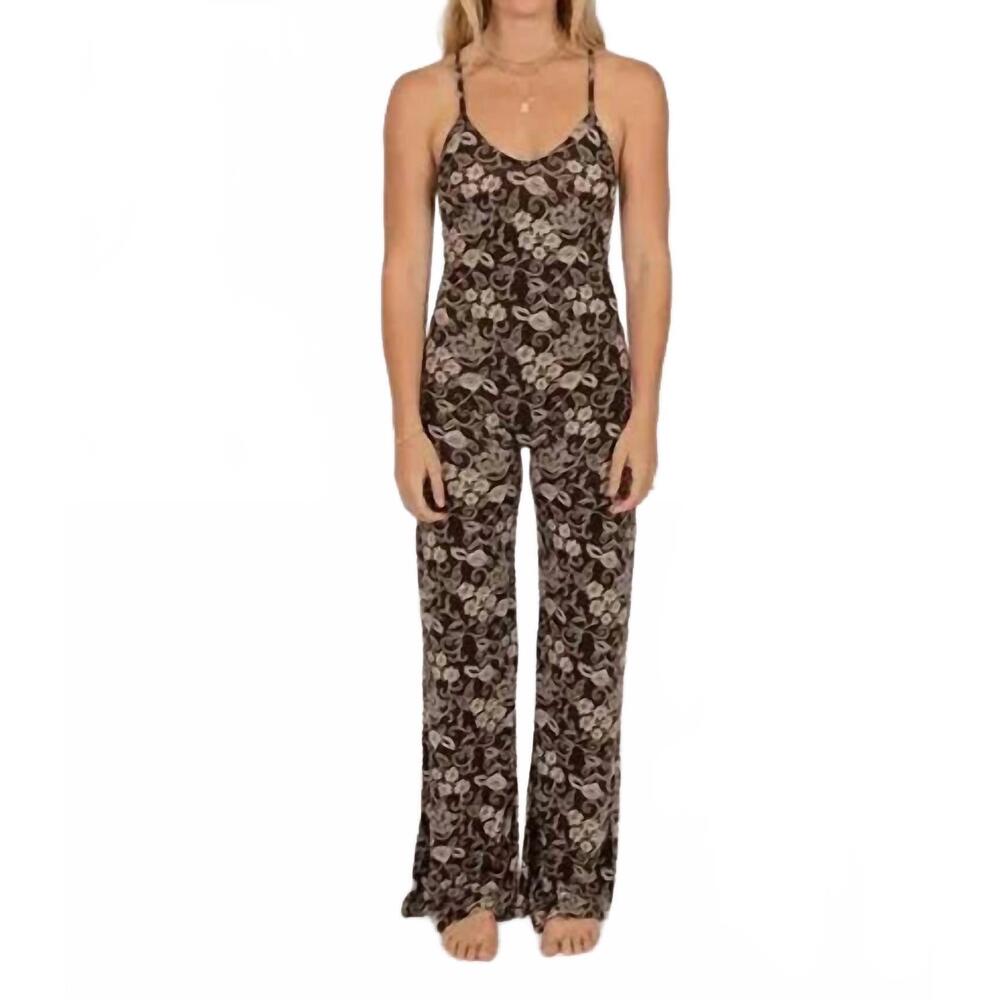 NEW RUSTY emerly jumpsuit in chocolate